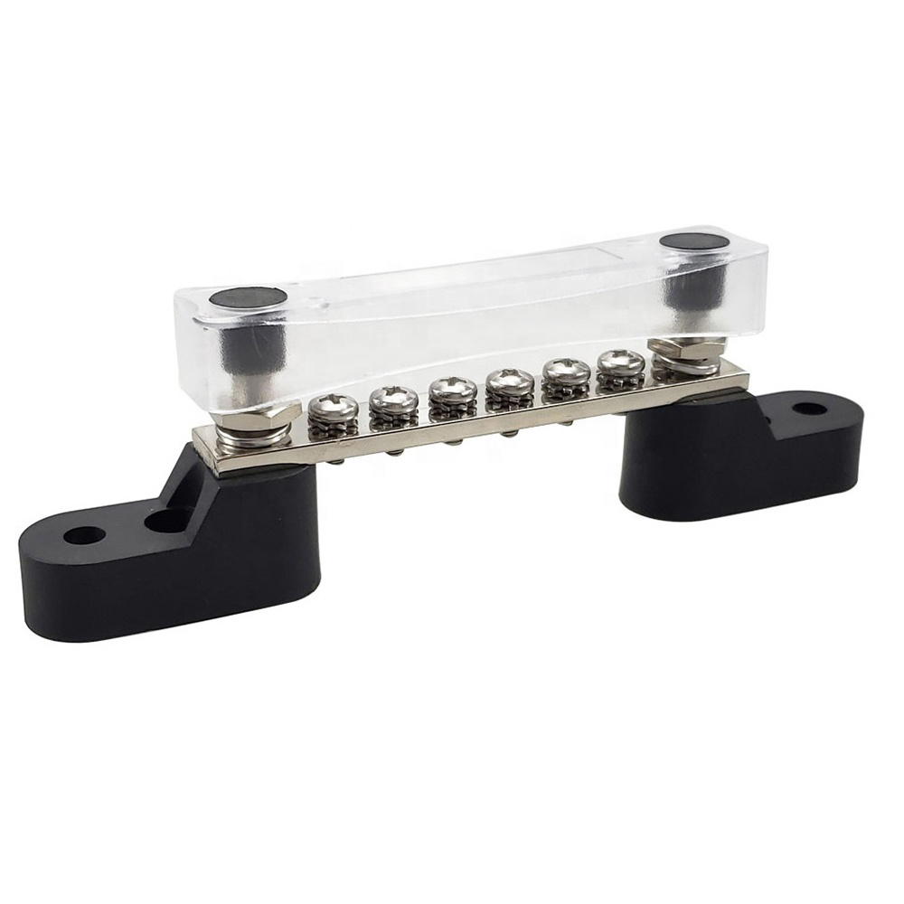 Wholesale Marine Rv Power Connection Nylon Base Copper Busbar With Pbt 